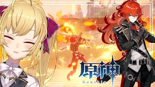 【原神/Genshin】本日のクエ、素材集めは辛く険しい【にじさんじ/鷹宮リオン】