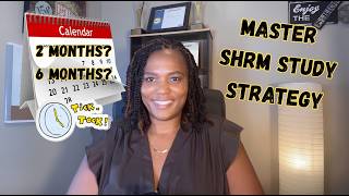 The SHRM Study Strategy You NEED!