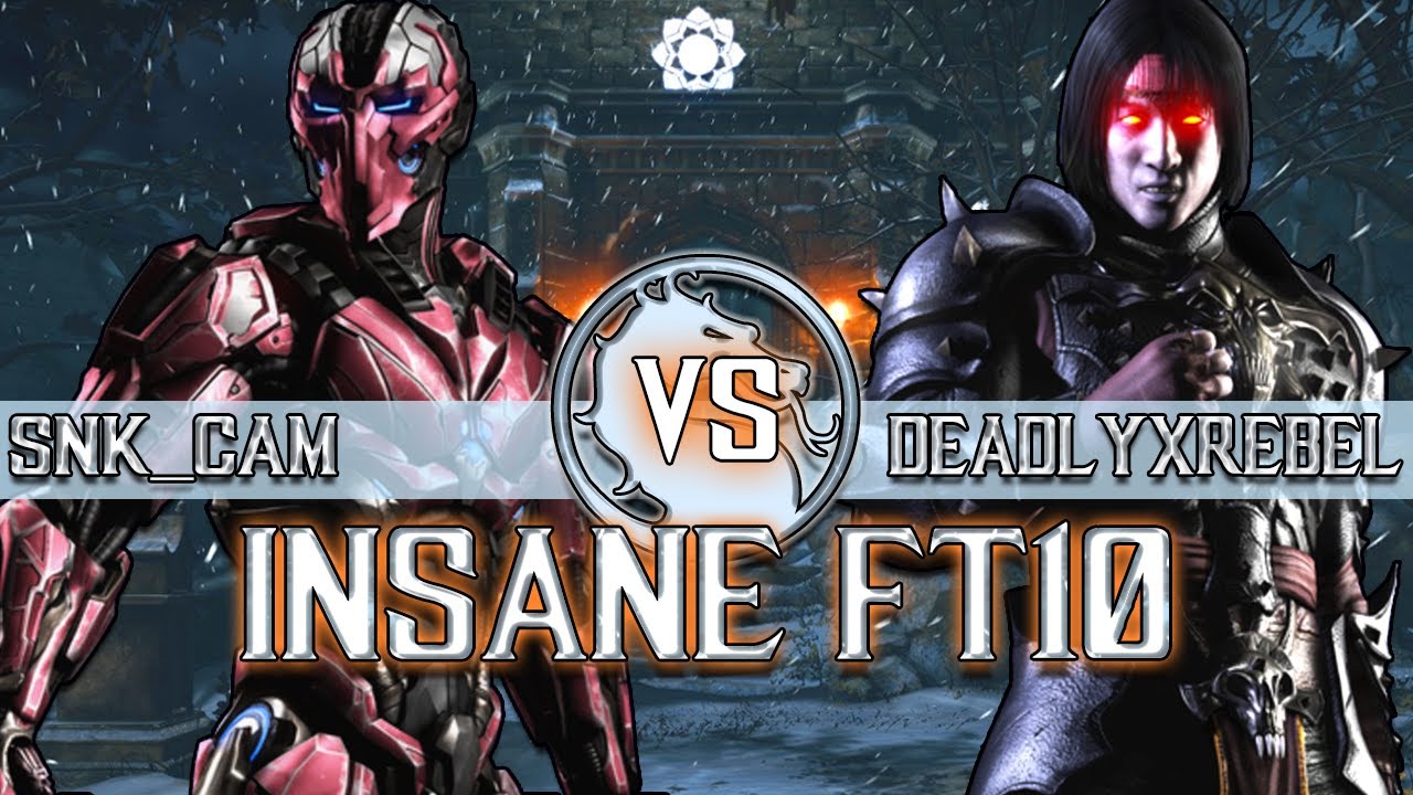 Mortal Kombat X: Deadlyxrebel vs Snk Cam FT10 (HIGH LVL DUALIST!)