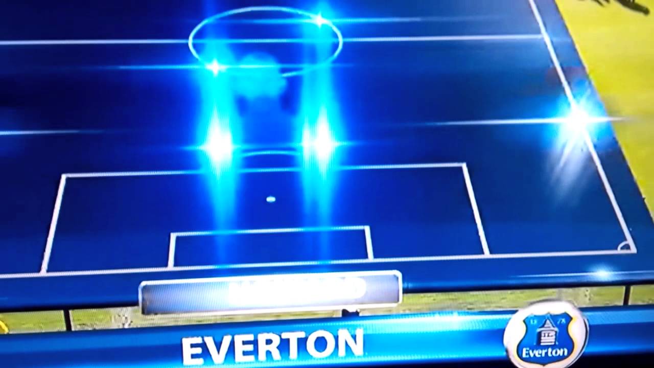 Everton mascot thumbs his nose at officials