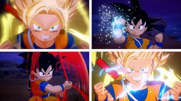 Goku Daima Transformations, Surges & Super Attacks - Dragon Ball Z: Kakarot