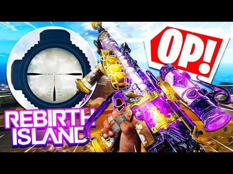 the BEST NEW RETICLE to USE on REBIRTH ISLAND😱! (Cold War Warzone)