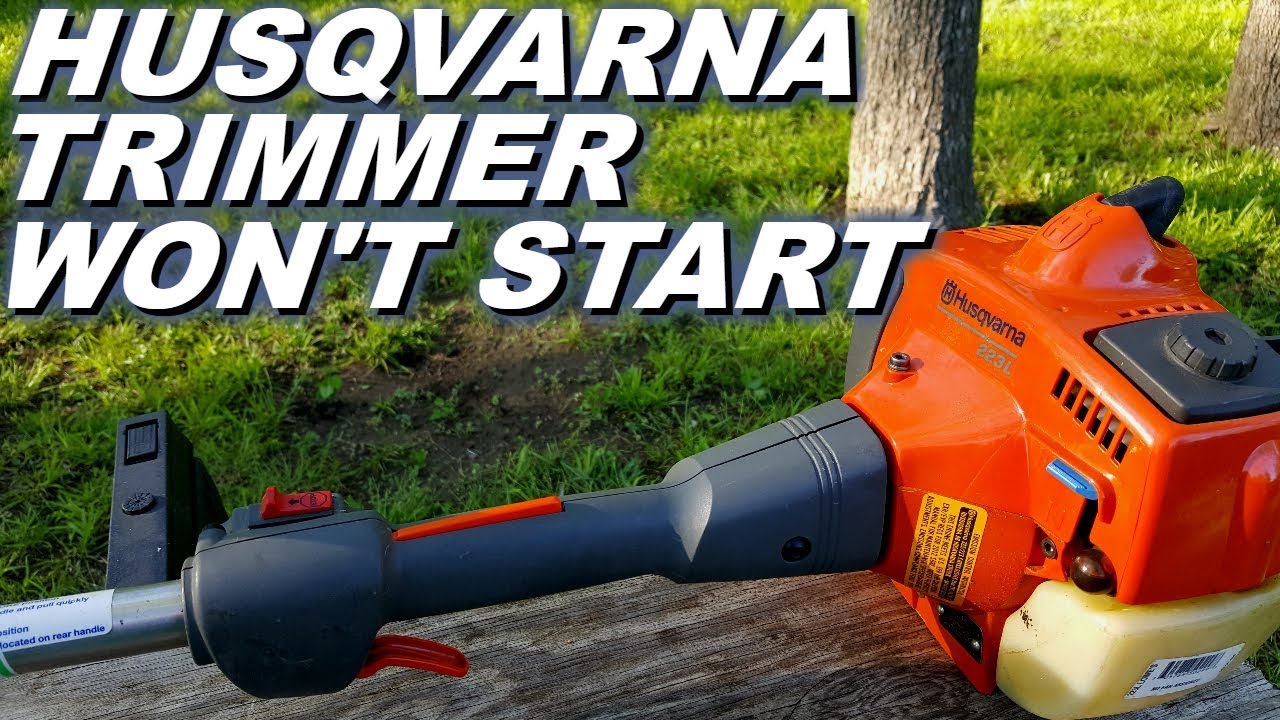 husqvarna string trimmer troubleshooting