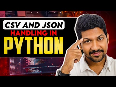 Csv and json Python Handling