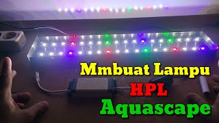 Cara Membuat Aquarium Lamp led aquascape dengan Charger HP Ide Kreatif DIY