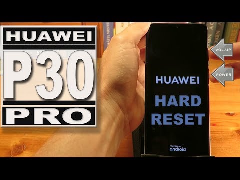 Huawei P30 Pro Hard Reset (Factory Reset)