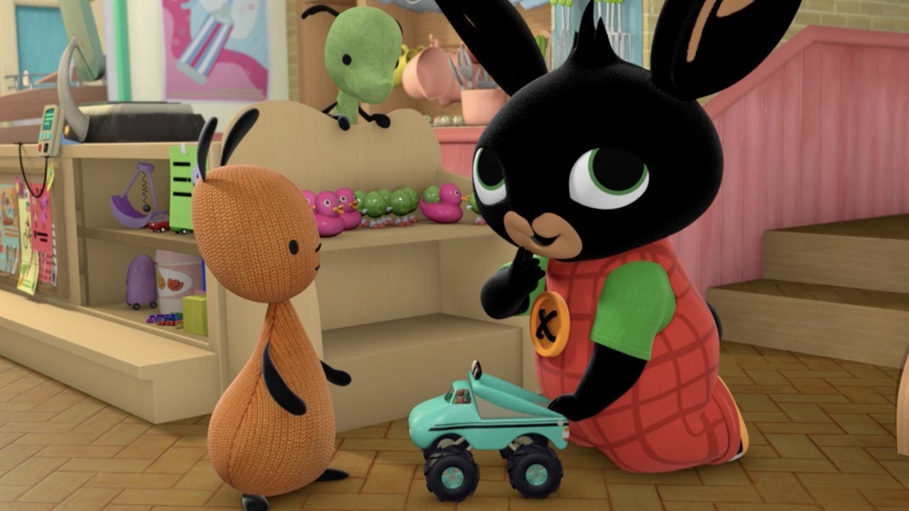 ⭐ Present, Hjälpa Skutte, Lunch, Fyrverkeri och MER! | Bing och Vänner - Svenska TV 🇸🇪