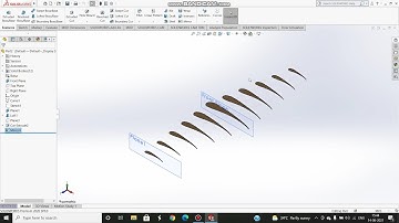 How To Cut Wing To Get Airfoil With Width in Solidworks | RC Planes | Team Arrow