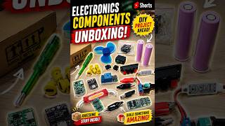 Cheap Electronics Components Unboxing 🔥 #electronics#diyprojects #solderspark #unboxing #makerbazar