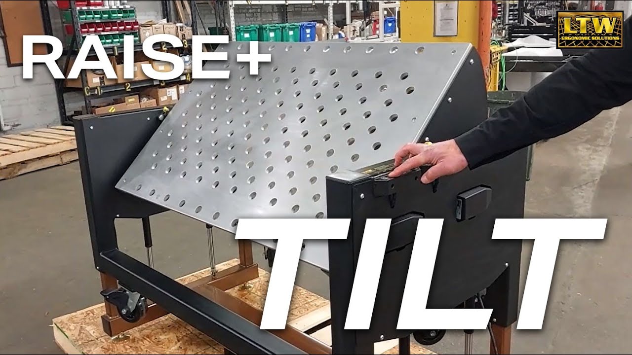 RAISE and TILT your work | E4H Tilt Table by LTW Ergonomic Solutions ...