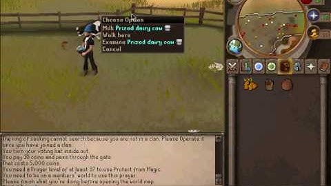 Runescape Cooks Assistant Quest w/Commentary