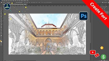 How to Make Dream Toon and Ssoftoons Like Background | Adobe Photoshop Hindi (हिंदी)Tutorial