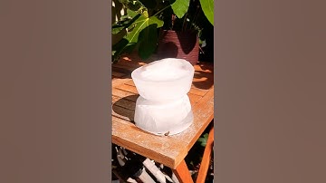 6 hours of melting ice 🧊🫠 #viral #melting #ice #timelapse