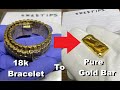 Pure Gold From an 18k Bracelet