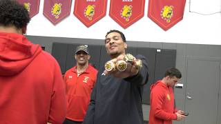 Ferris State Football Ring Ceremony