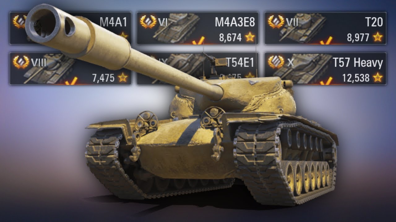 World of Tanks 1/72 T57 Heavy Tank 箱なし The T57 Heavy Tech Tree is AMAZING! Until - YouTube