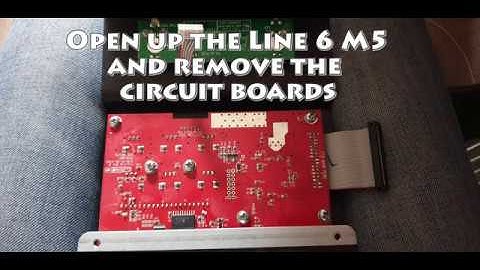 Line 6 M5 Power / Blinking screen issue - Fix 2019 images