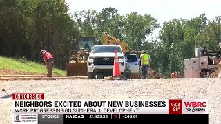 Neighbors excited about new businesses in Summerall development