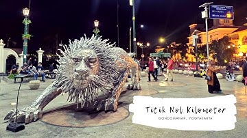 TITIK NOL KILOMETER (0 KM), JOGJA INDONESIA | Walking Video