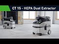 Ct 15 dust extractor from festool usa