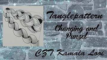 How To Draw Tanglepattern Chainging&Punzel