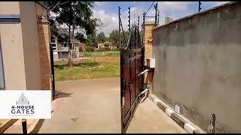 Automated Gate Design & Fabrication Kenya - Swing Gate