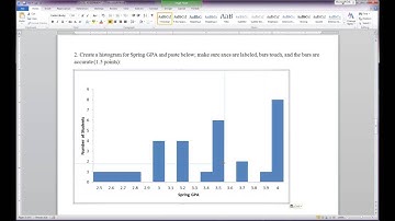Excel for Graphs, Central Tendency, Variability, z-scores, & Probability