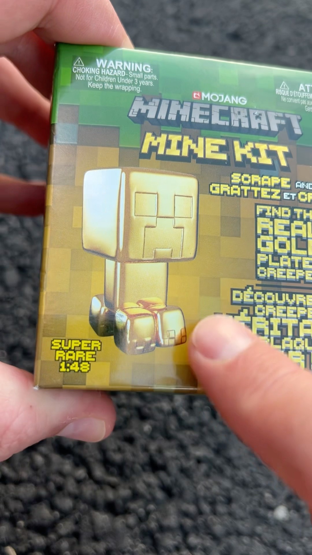 Minecraft Mining Kit (1/48 Golden Creeper!) - YouTube