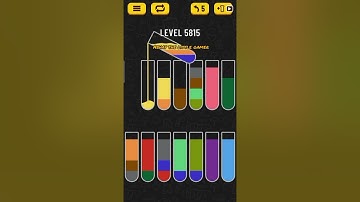 Water sort puzzle level 5815