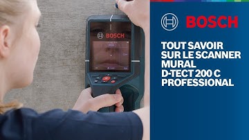 Tout savoir sur le scanner muralD-tect 200 C Professional