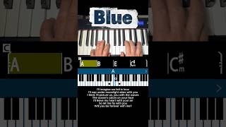 Learn Blue on Piano in Minutes 🎹 Easy Chord Tutorial for Beginners