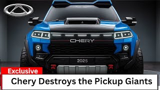 The Diesel Hybrid No One Saw Coming Chery Destroys The Pickup Giants
