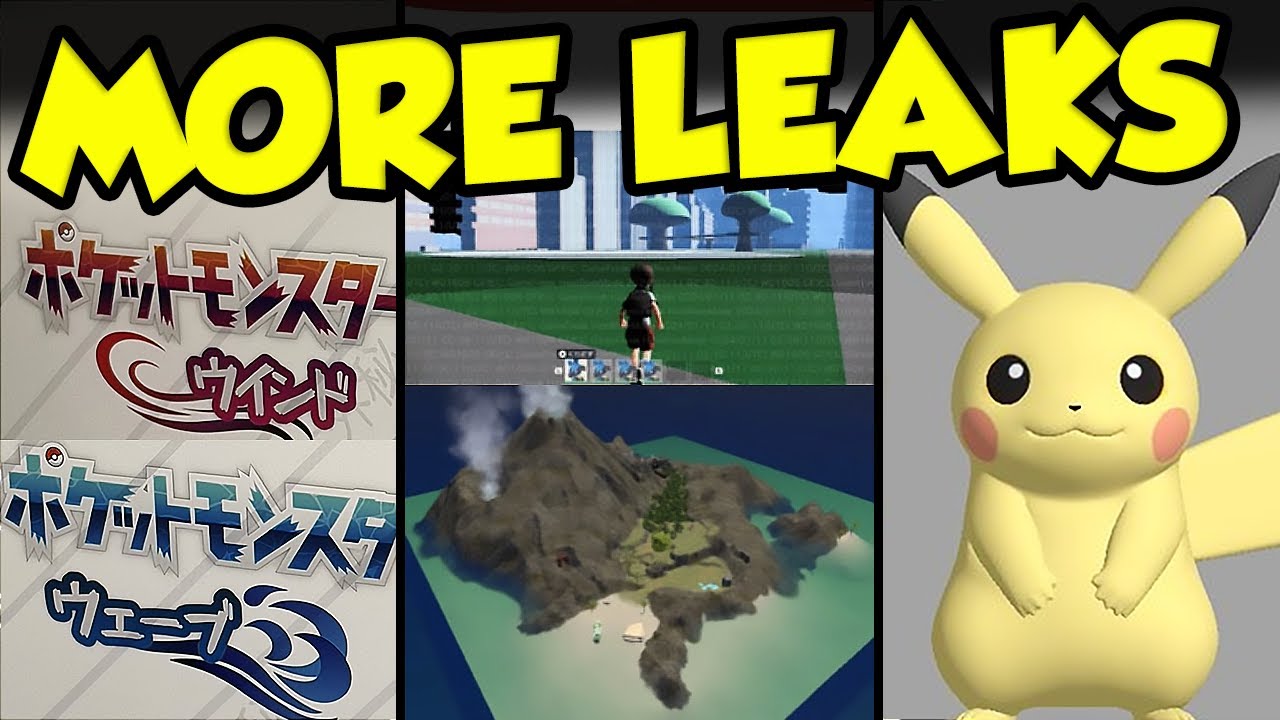 MORE GEN 10 POKEMON LEAKS! Pokemon Wind and Pokemon Wave Leaks! YouTube