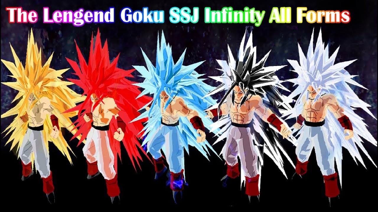 goku super saiyan infinity transformation - BiliBili