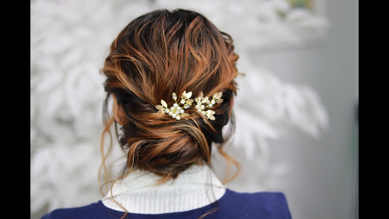 Perfect Messy Low Bun Youtube