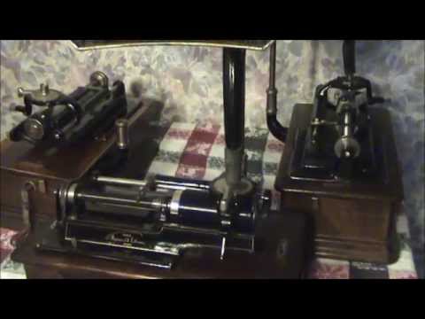 Edison home phonograph model e Edison home phonograph model e