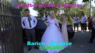 Dolazak mladenaca: Pjesma & Kolo. Barice  - Živinice. 14 08 2021.