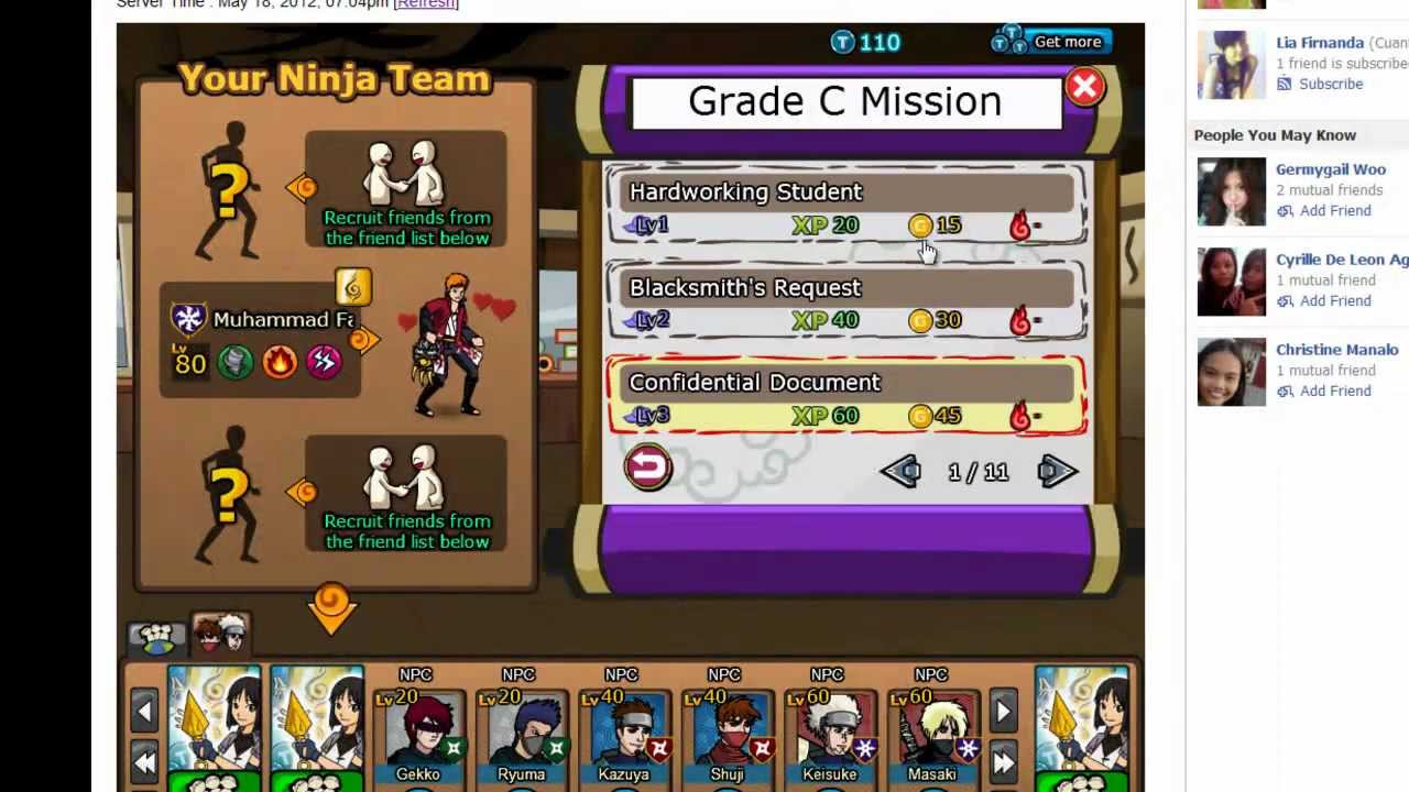 Ninja saga weapon list