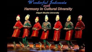 Indonesian Cultural Fest Ranup Lampuan SMD Perform at AMU Uttar Pradesh India