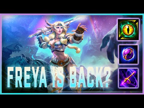 CRIT GOT NERFED, BACK TO FREYA? – Smite Freya ADC Build + Guide