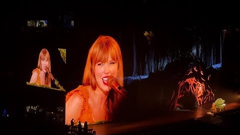 Taylor Swift “I LOVE EVERMORE” Speech Eras Tour Opening Night
