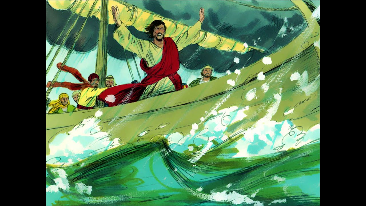 jesus in a boat clipart - photo #34