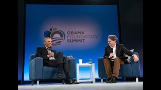 Author Dave Eggers in conversation with President Barack Obama screenshot 5
