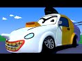 Garasi mobil untuk anak-anak Tyler jadi Joker - sanggar lukis Tom 🎨 truk kartun untuk anak-anak