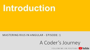 Mastering RxJS in Angular #1 - Introduction