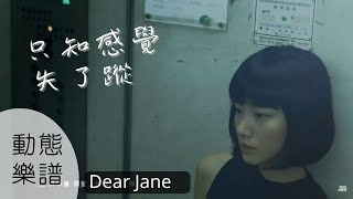 [Playalong] 只知感覺失了蹤 | 動態譜 | Dear Jane  | 香港音樂  | 流行曲 CHORD譜 | Canto Pop @ViolinDilo