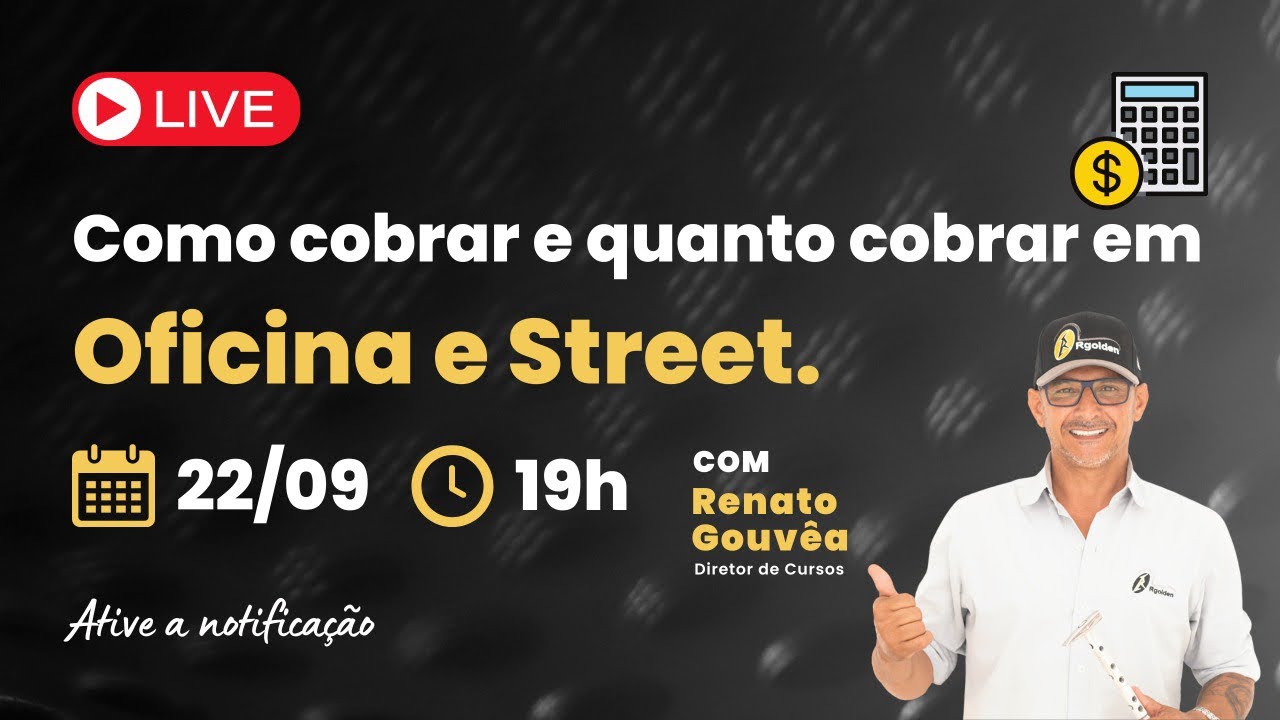como-cobrar-e-quanto-cobrar-em-oficina-e-street-youtube