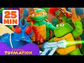 Ninja Turtles BEST Fighting, Food and Rescue Moments! ⚔️ | TMNT Toys | Toymation