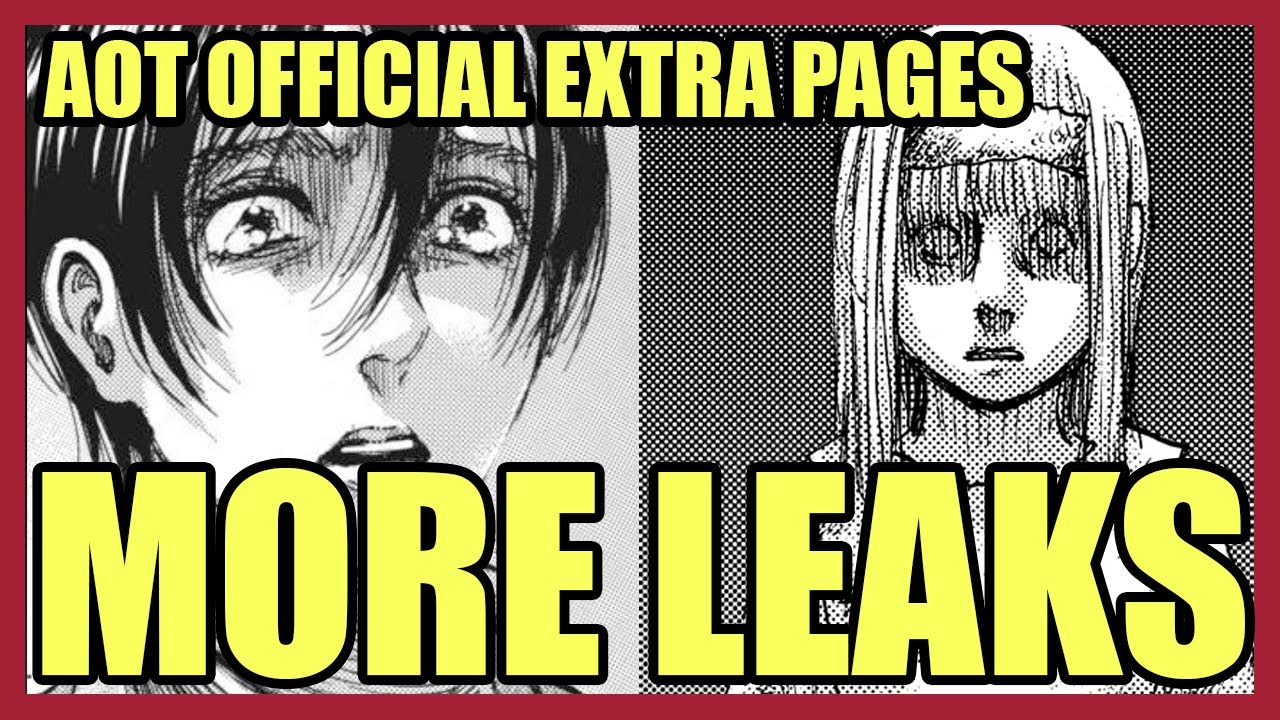 More Leaks Attack On Titan Volume 34 Extra Pages Leaks Isayama Meta Commentary Even More Retcon Viral Trends More Leaks Attack On Titan Volume 34 Extra Pages Leaks Isayama Meta Commentary Even More Retcon Viral Trends