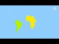 Algols continental drift but only africa and south america